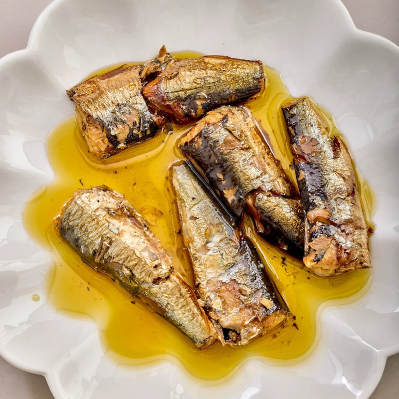 Smoked Sardines in Organic Olive Oil and Sea Salt - Here Here Market