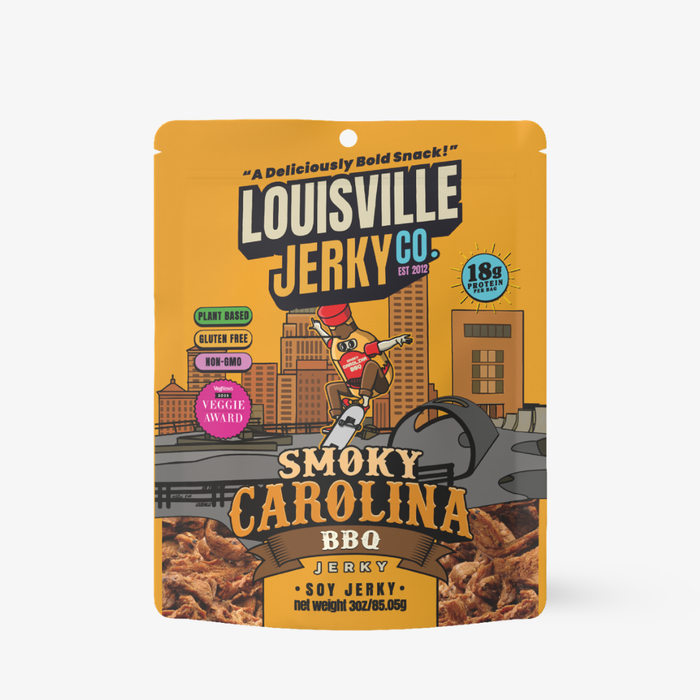 Carolina BBQ Vegan Soy Jerky