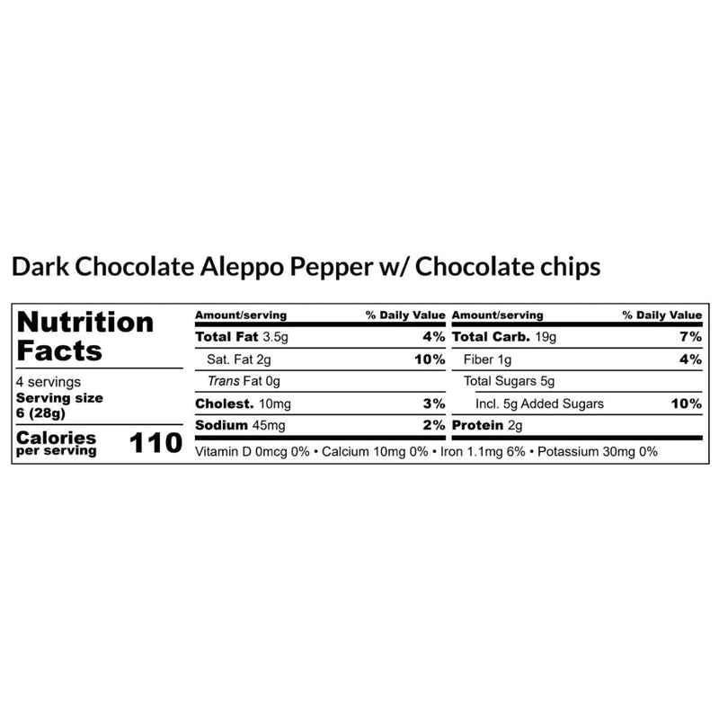 Spicy Dark Chocolate Aleppo Pepper Crispy Oatmeal Cookie - Here Here Market