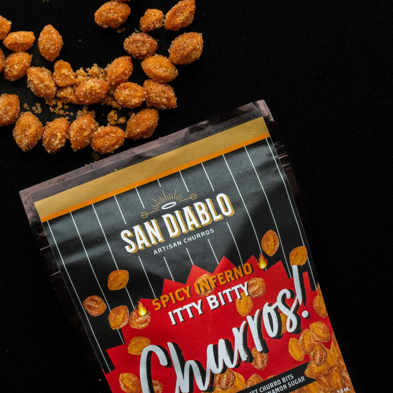 Spicy Inferno Itty - Bitty Churros - Here Here Market