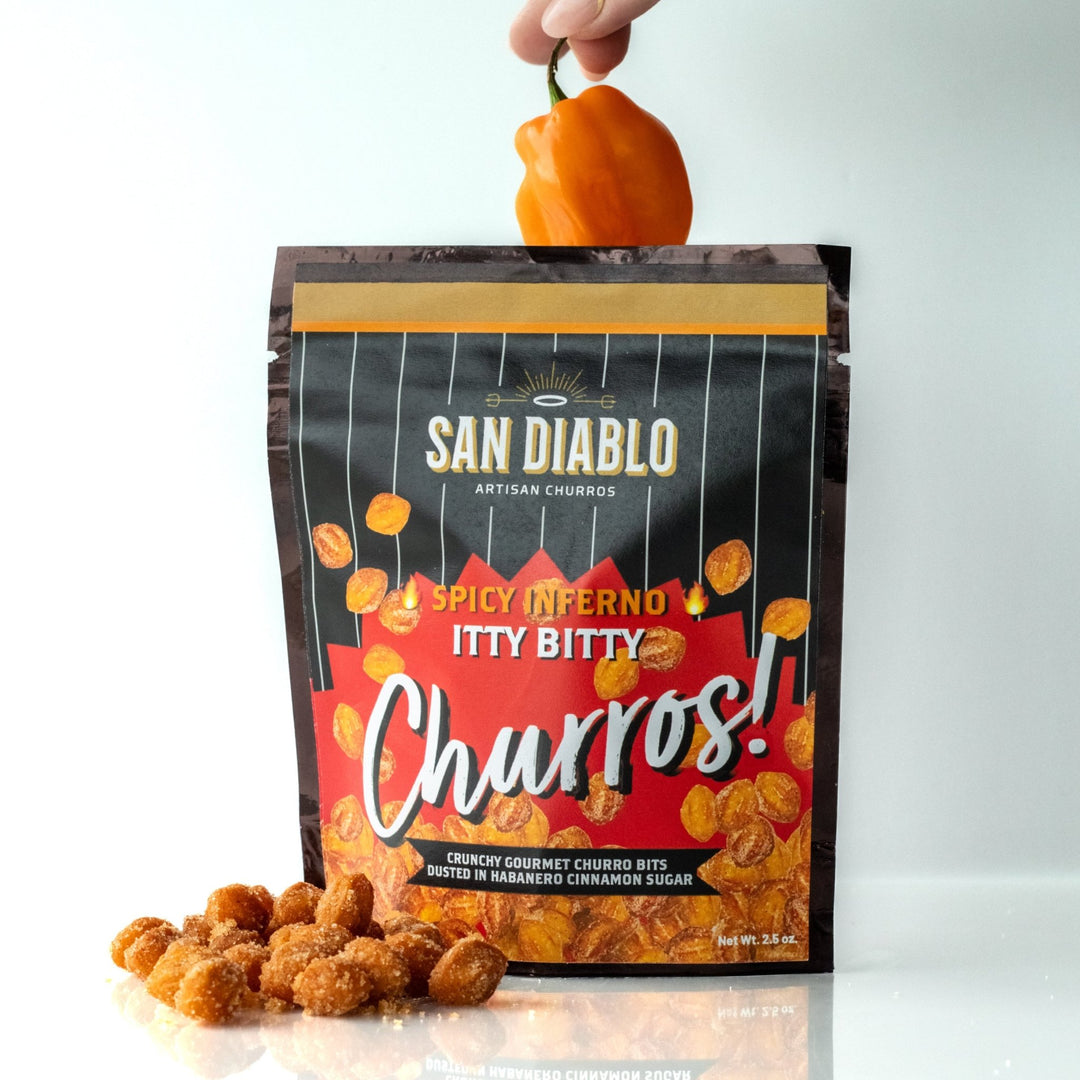Spicy Inferno Itty-Bitty Churros | San Diablo Artisan Churros