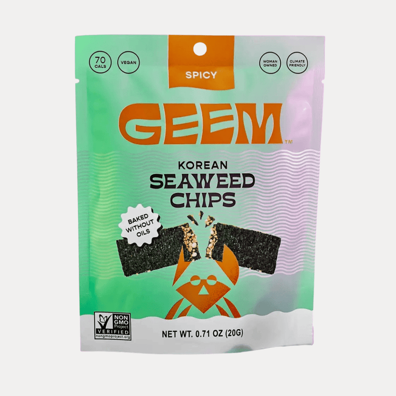 Spicy Korean Seaweed Chips - Here Here Market