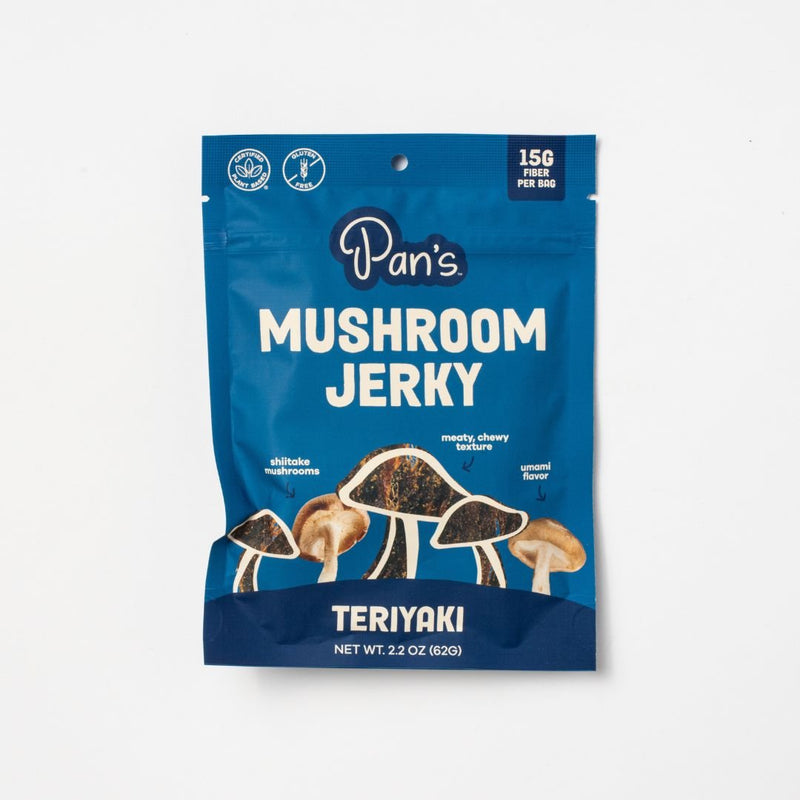 Teriyaki Mushroom Jerky - Here Here Market