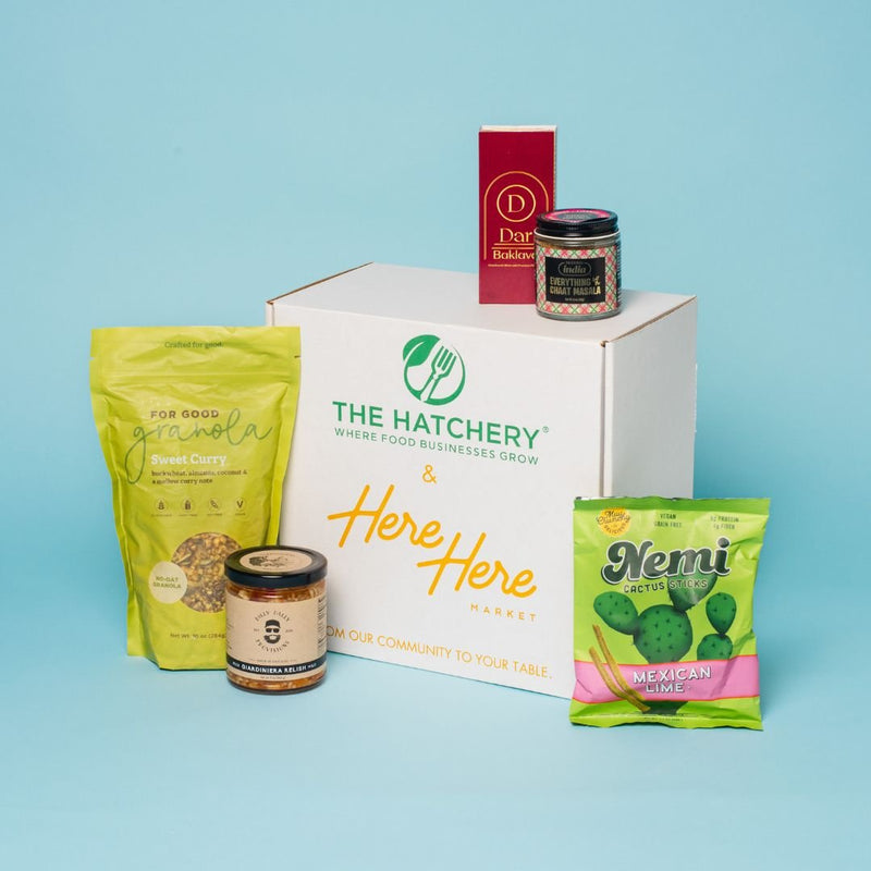 The Hatchery Around the World Gift Basket - Here Here Market