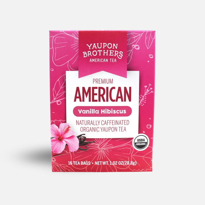 Vanilla Hibiscus Yaupon Tea