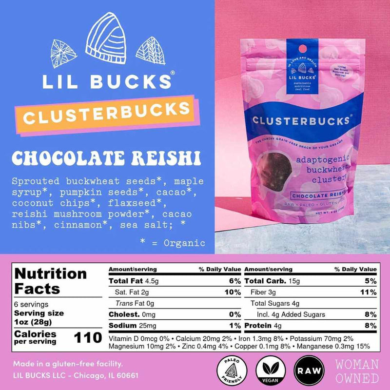 Clusterbucks: Chocolate Sea Salt - Here Here Market