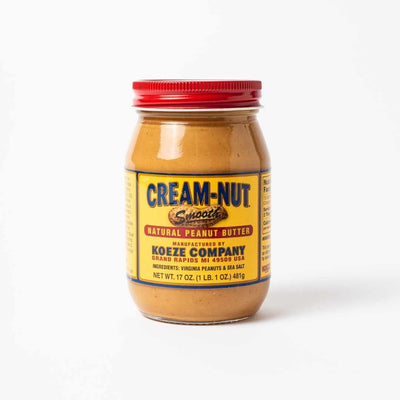 Cream-Nut Natural Peanut Butter - Smooth - Here Here Market