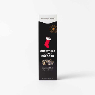 Christmas Coal Popcorn by Dell Cove Spices & More Co.