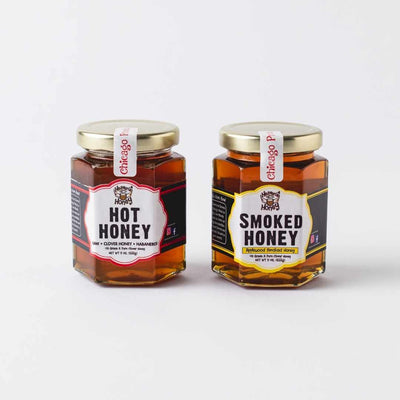 Hot Habanero Honey and Smoked Honey Bundle - Here Here Market