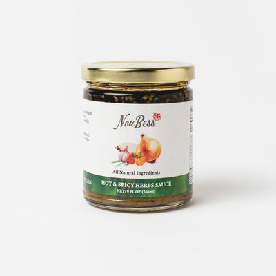 NouBess Original Hot and Spicy Herbs Sauce - Here Here Market