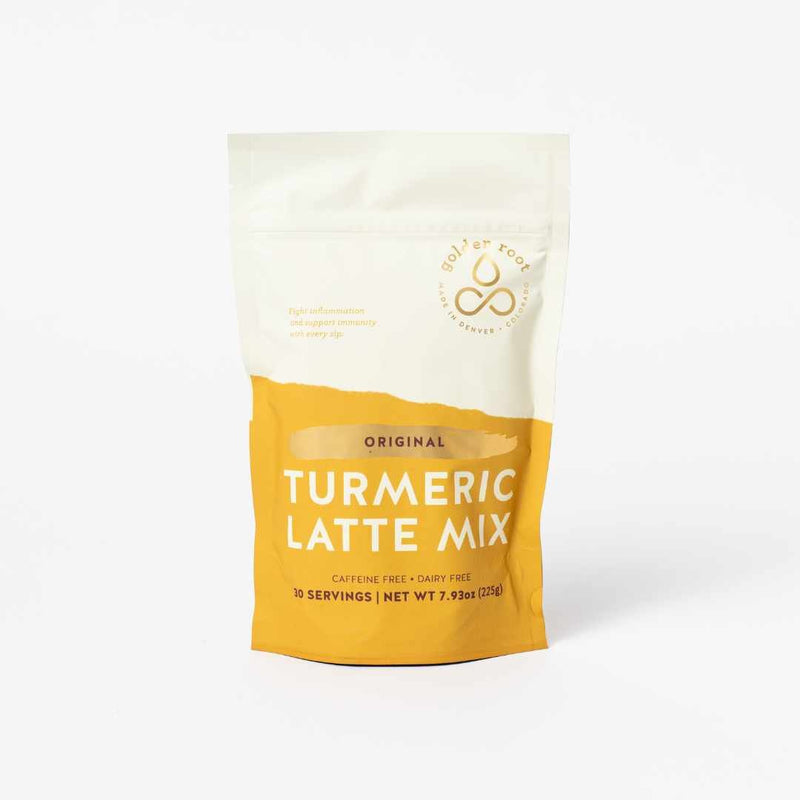 Original Turmeric Latte Mix - 30 Serving Standup Pouch - Here Here Market