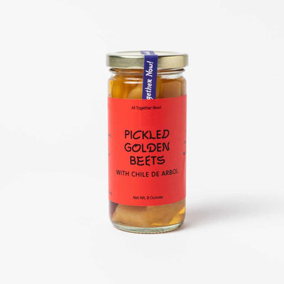 Pickled Golden Beets with Chile de Arbol - Here Here Market