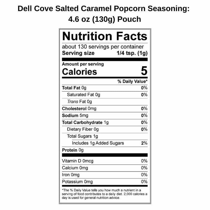 Salted Caramel Popcorn Seasoning - Here Here Market