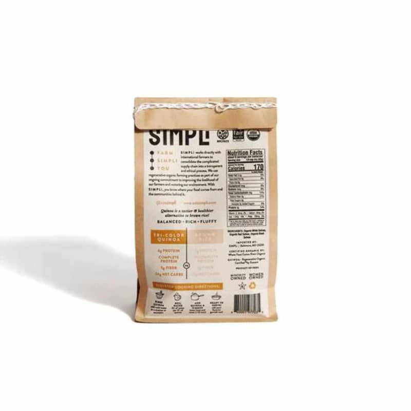 SIMPLi Regenerative Organic Certified™ (ROC)™ Tri-Color Quinoa - Here Here Market