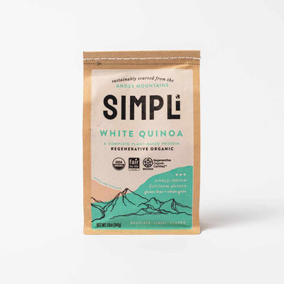 SIMPLi Regenerative Organic Certified™ (ROC)™ White Quinoa - Here Here Market