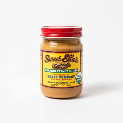 Sweet Ella's Organic Smooth Peanut Butter - Here Here Market