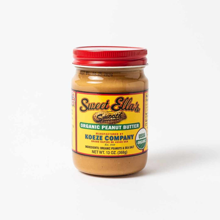 Sweet Ella's Smooth Organic Peanut Butter
